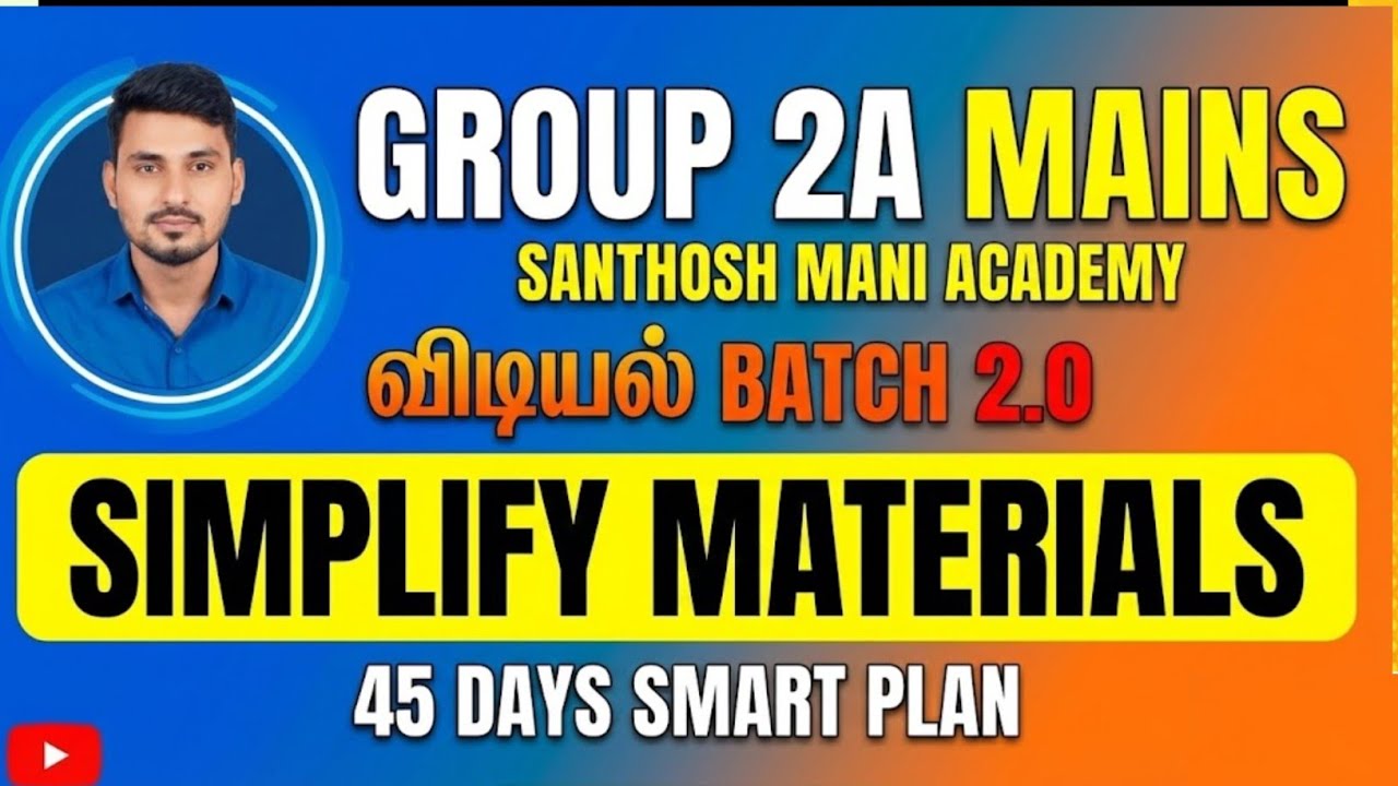 🌟GROUP 2A MAINS - 45 DAYS 
