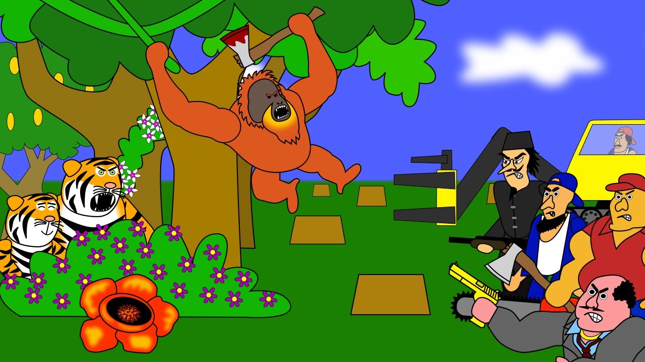 Fury Of My Axe (Orangutan's Vendetta) [animated music video]