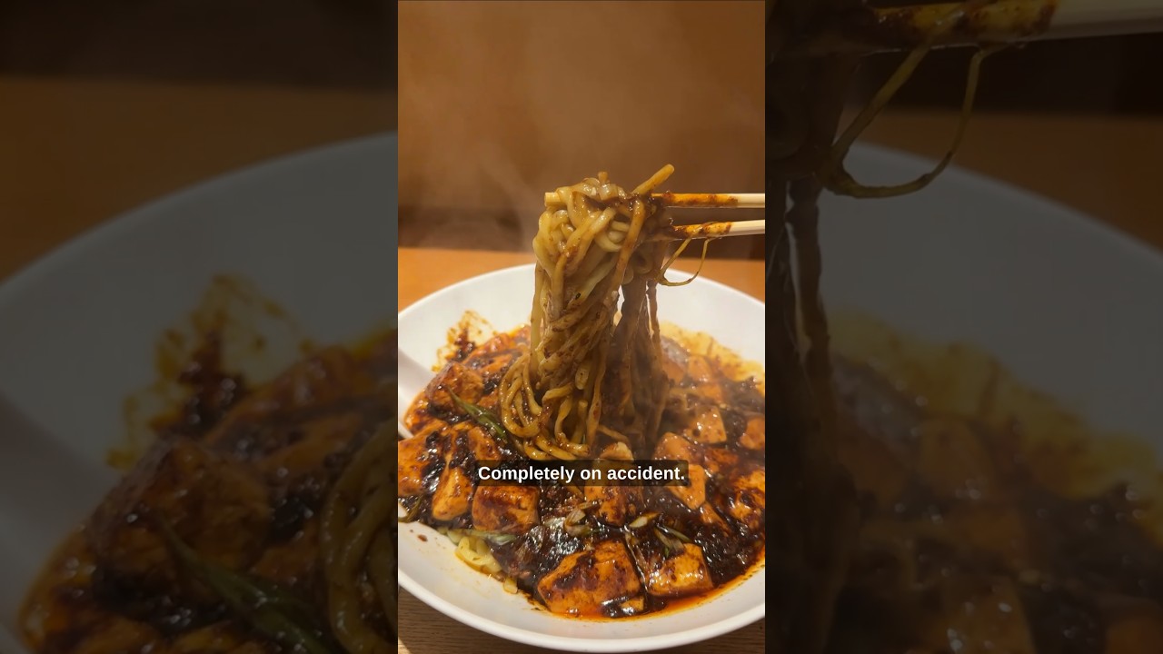 The one of the best noodles I&rsquo;ve ever had in Tokyo Japan