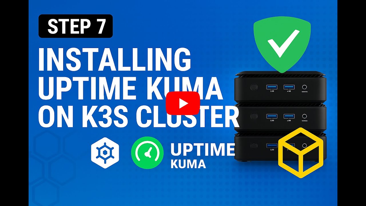 Step 7: Installing Uptime Kuma on K3s Cluster