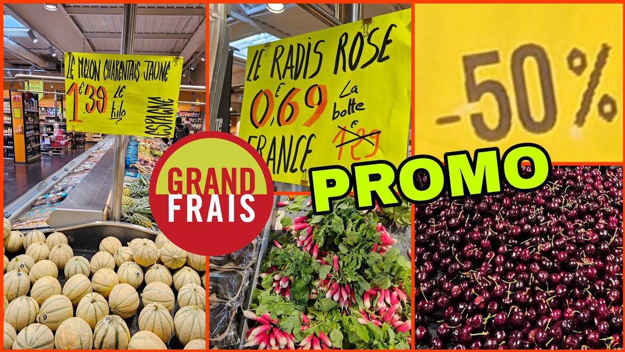 🔥GRAND FRAIS -50% BONSPLANS PROMO 10.06.25 #destockage #grandfrais #promo #fruit #légumes #bonsplans