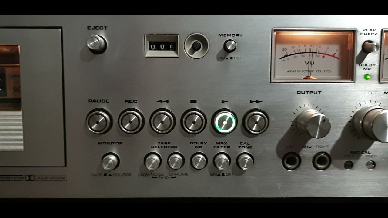 Akai GXC-760D Stereo Cassette Deck