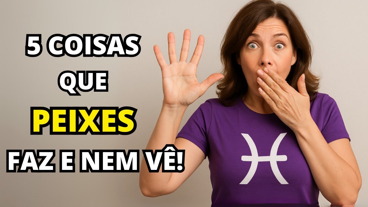 As 5 coisas estranhas que PEIXES FAZ NO AUTOMÁTICO e nem nota - E como isso pode atrapalhar a vida
