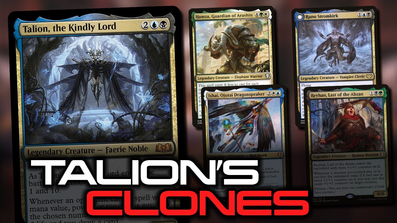 Talion Clones Build Magic Online EDH Gameplay