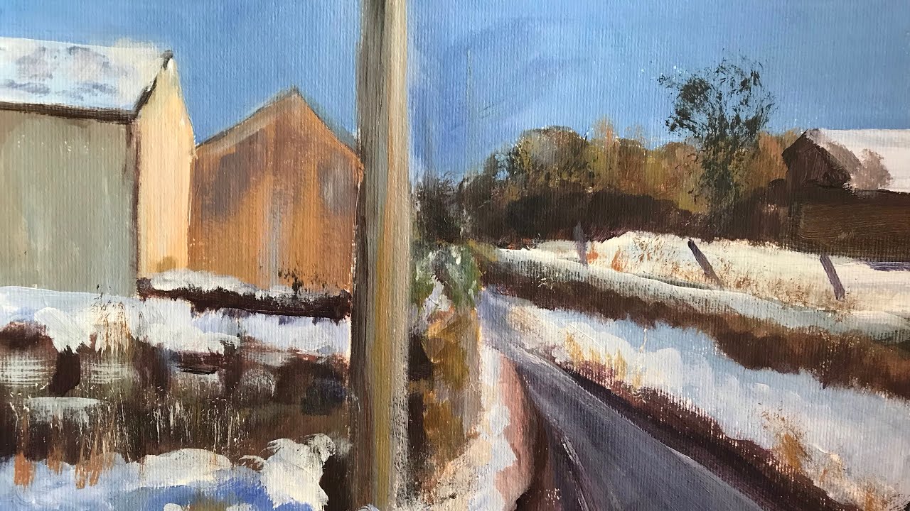 Snowy Midhopestones @helensartshed