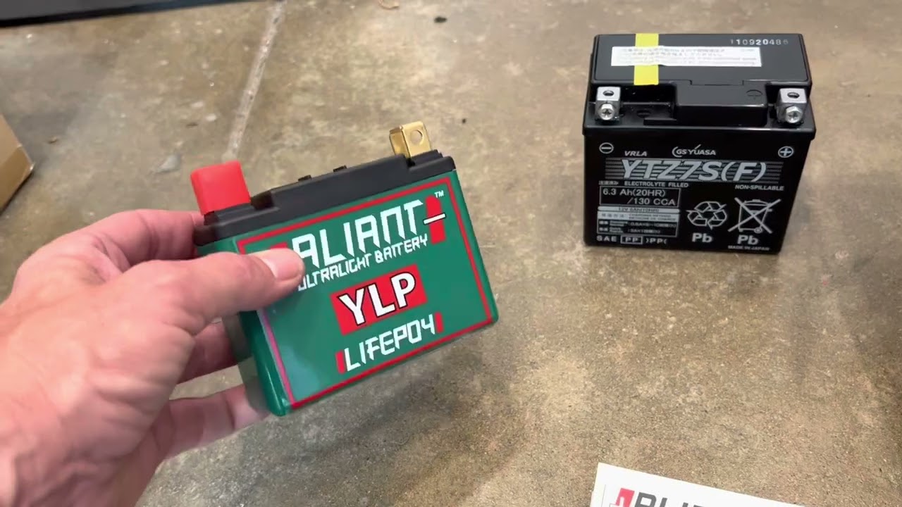 R1M Lithium Aliant Battery Replacement - Save 4lbs!!!!!!