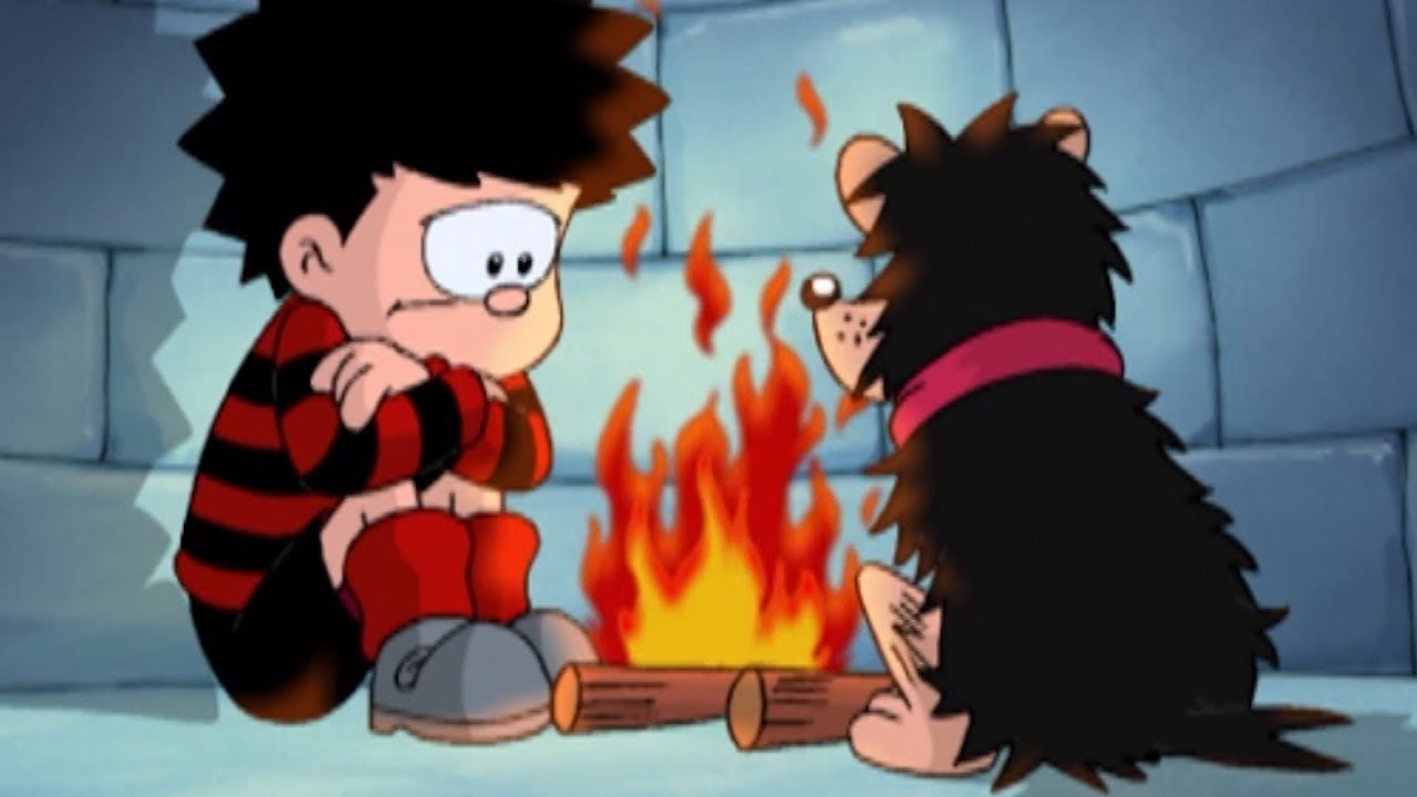Dennis Gets Stranded in the Snow! | Dennis and Gnasher | S02 E24-25 | Episode Compilation! | Beano