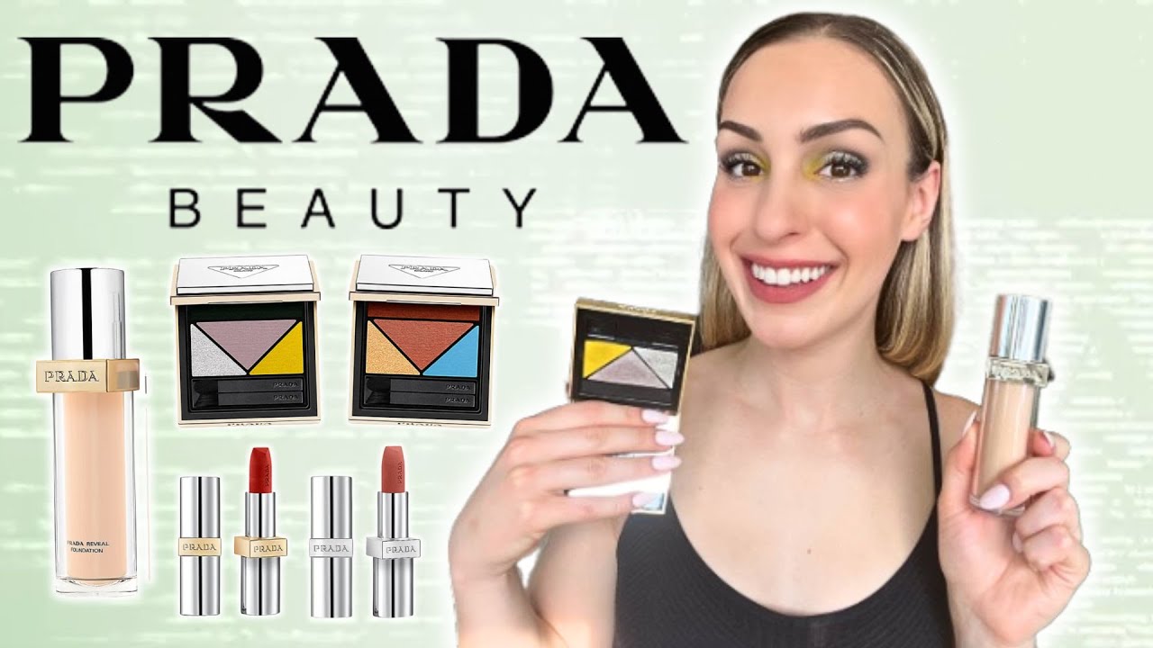 PRADA BEAUTY ХОРОШО ЛИ ЭТО? | СВОТЧИ И ОБЗОР | ТОНАЛЬНАЯ КАМЕРА REVEAL, МАТОВАЯ ПОМАДА, ПАЛЕТКА Т...