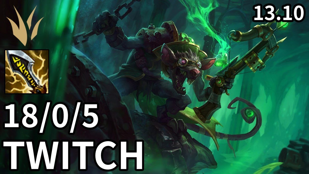Twitch Jungle vs Hecarim - EUW Master | Patch 13.10