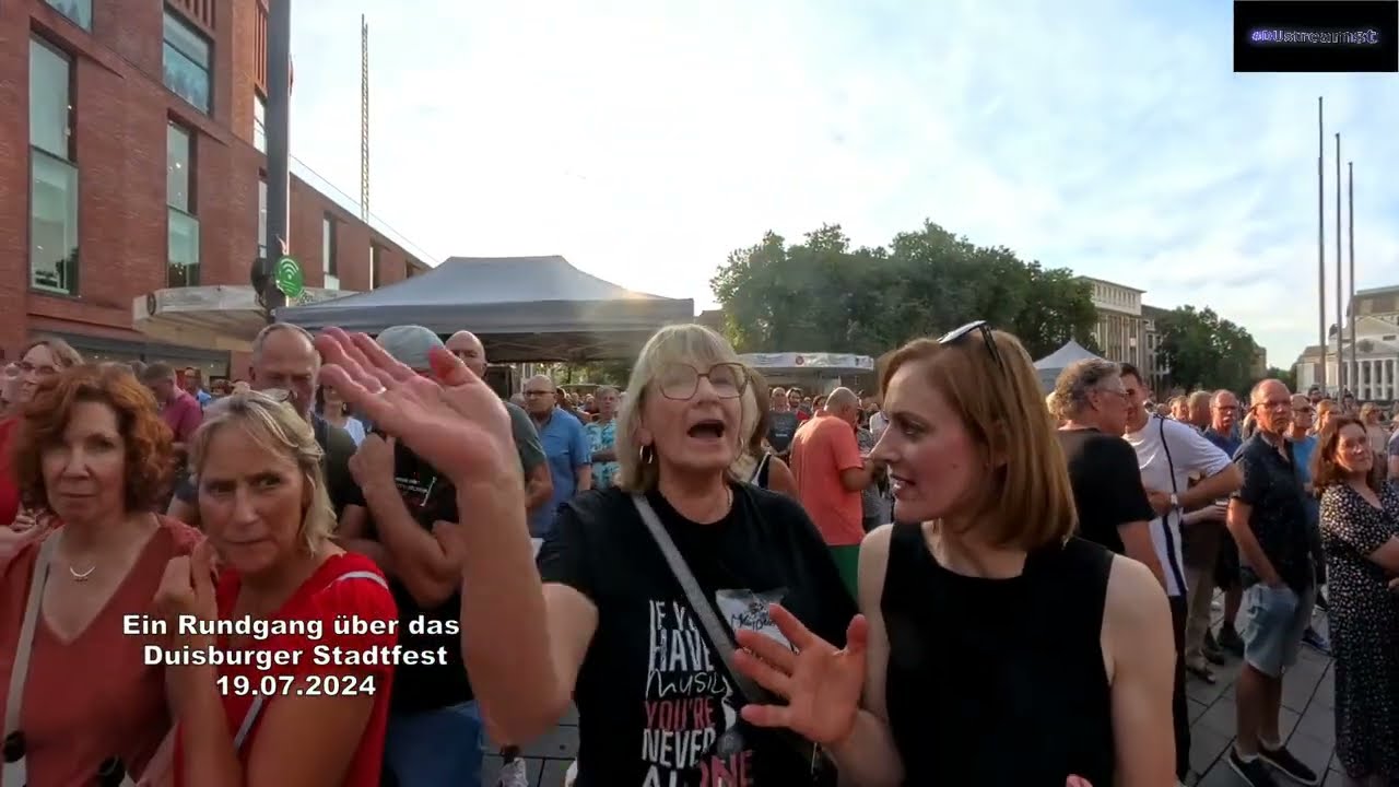 Ein Rundgang über das Duisburger Stadtfest 19.07.2024
