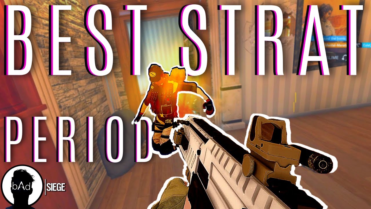 The BEST STRAT period (NOT CLICKBAIT) 97% win rate - bAd.T5 STRATS | Rainbow Six Siege Tips/Tricks