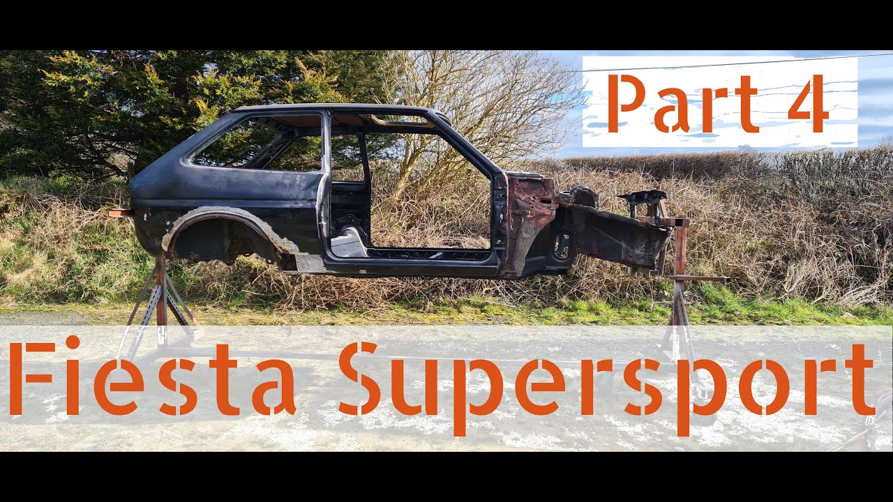 It's Getting SANDBLASTED! What Will We Uncover on the MK1 Ford Fiesta Supersport!