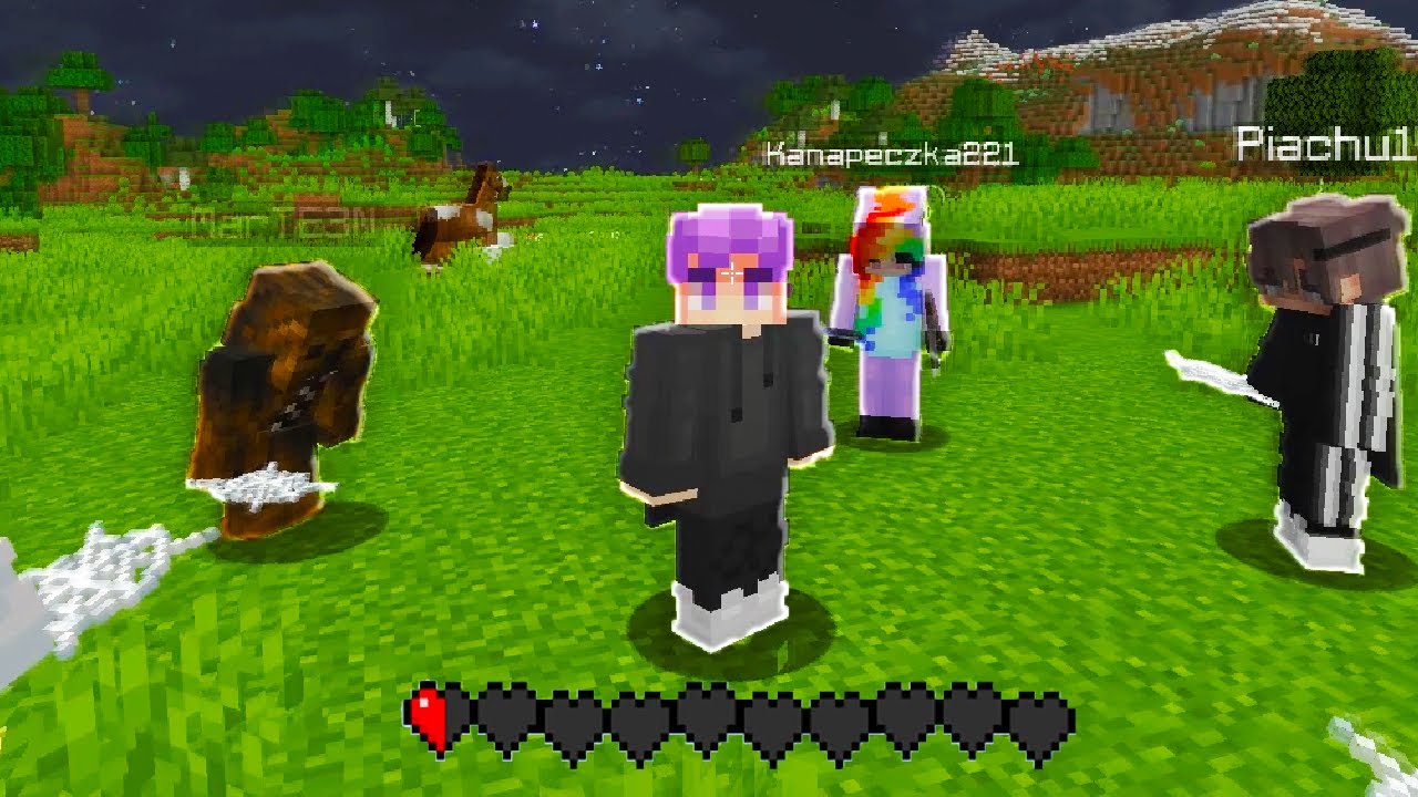 MINECRAFT MANHUNT, ale muszę UMRZEĆ