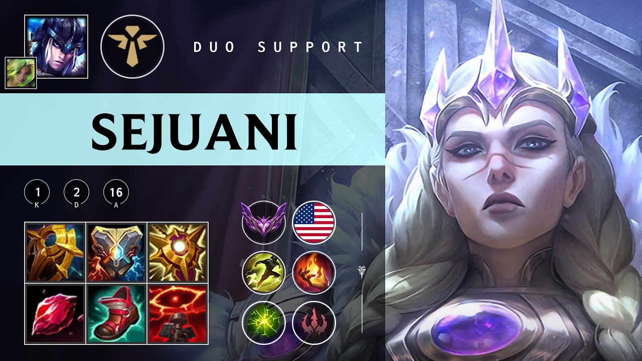 Sejuani Support vs Bard - NA Master Patch 25.23
