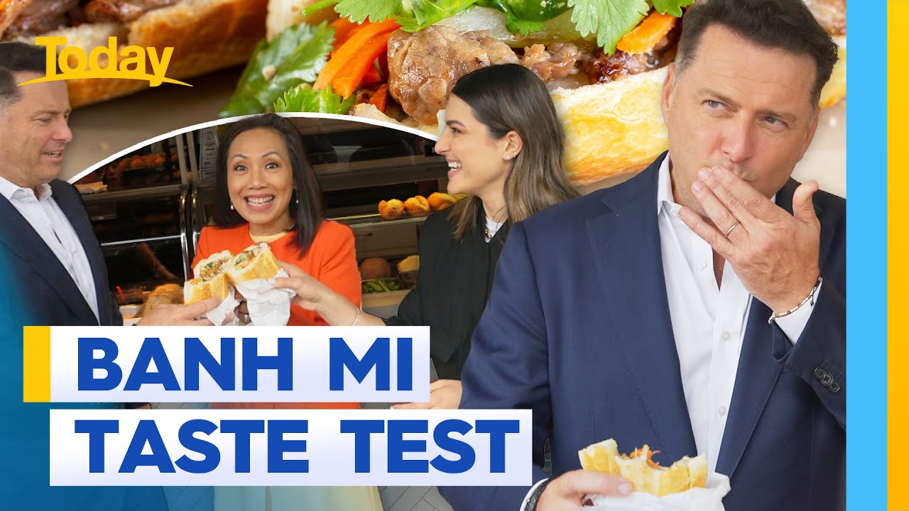 Today hosts on the hunt for Sydney's best banh mi | Today Show Australia