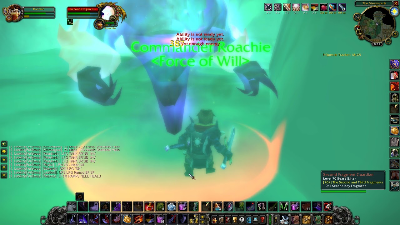 WoW Classic Clips - The Steamvaults Second Fragment Guardian/Karazhan Attunement