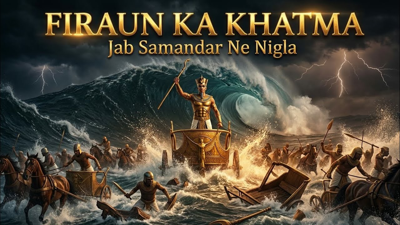 Allah Ne Firaun Ko Kaise Gharq Kiya? | Samandar Phatne Ka Haqeeqi Waqia