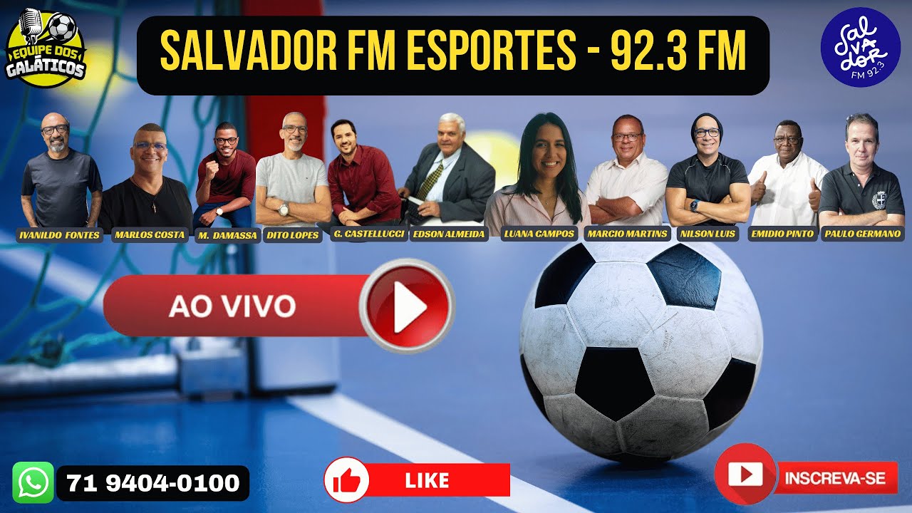 RESENHA DOS GAL&Aacute;TICOS NA SALVADOR FM - 92.3 (05/01/26)
