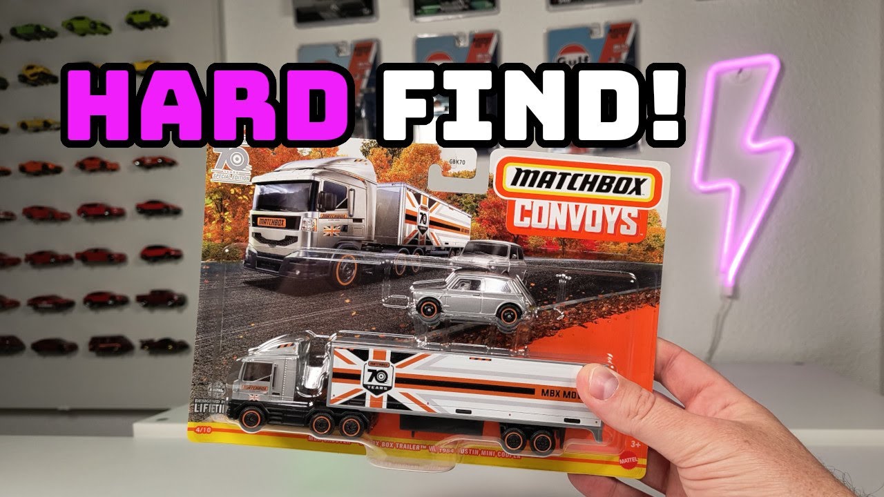 Unboxing/Review: Matchbox Convoys 70 Years SE | MBX Cabover & Box Trailer + 1964 Austin Mini Cooper