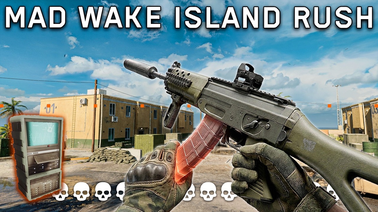 (SG553R) BF6 Wake Island CRAZY Rush Game - Battlefield 6 Season 4 Gameplay...