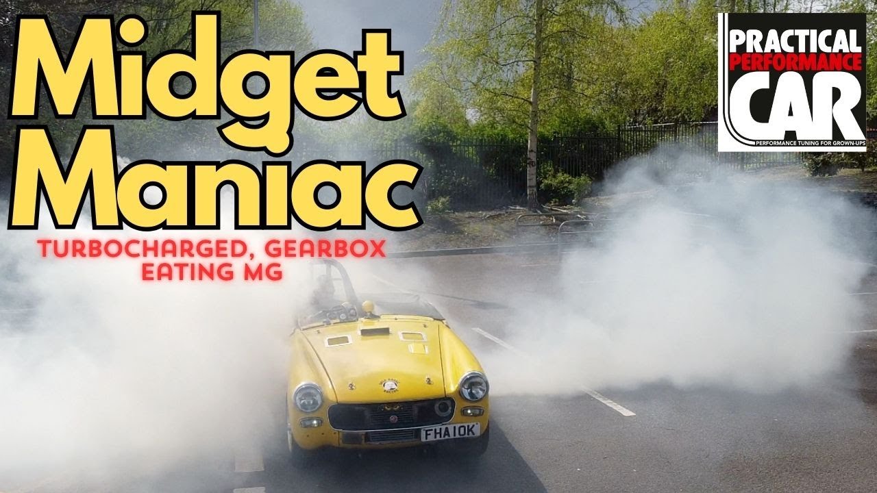 Турбированный MG Midget с NOS терроризирует Skyline и Supra на дрэг-стрипе (и на дороге)
