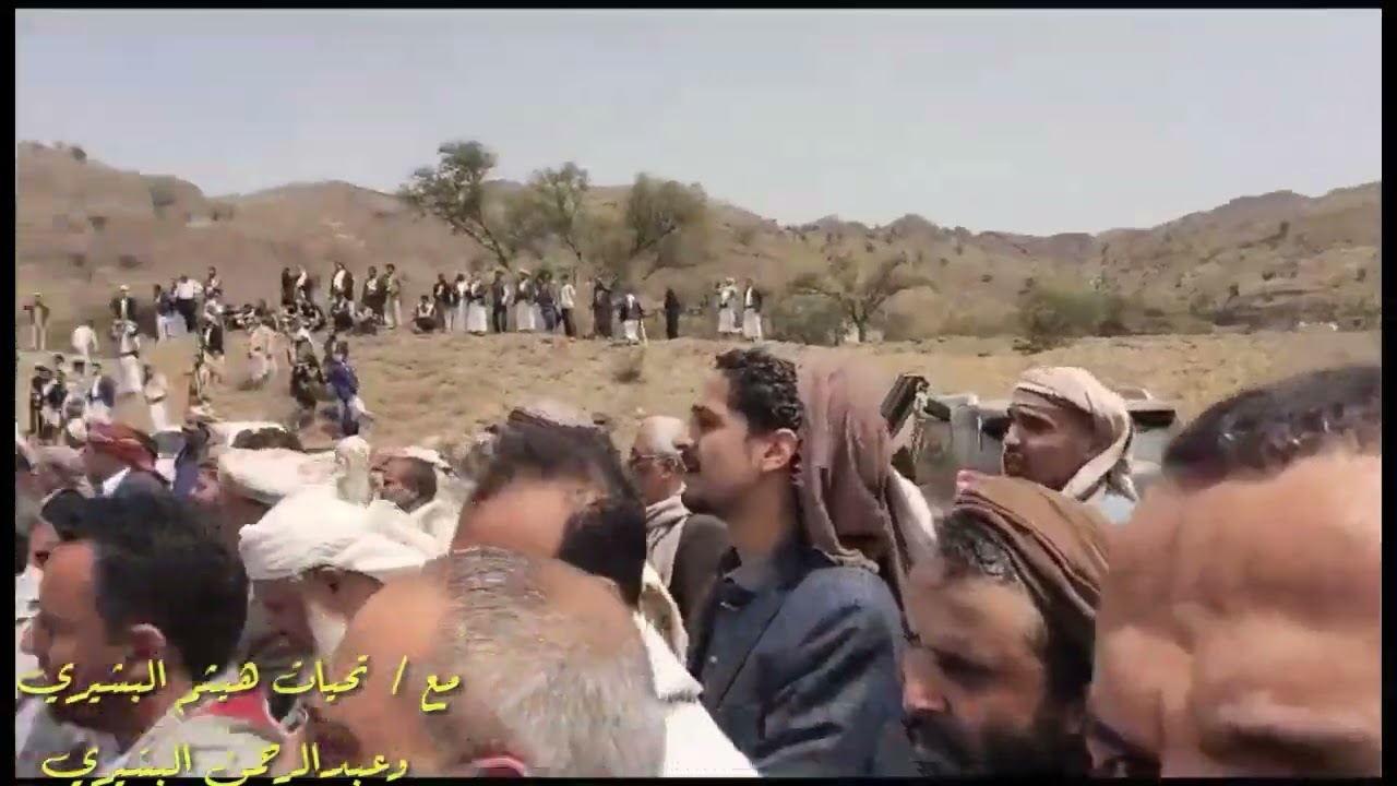 شاهد# اكبر تجمع قبلي لعزلة جشم همدان اثناء صلح قبلي بين بيت البشيري وبيت ردمان السبت 5اغسطس 2023م