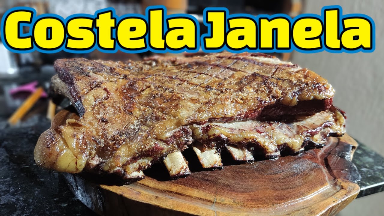 RECEITA DE COSTELA JANELA ASSADA NA CHURRASQUEIRA