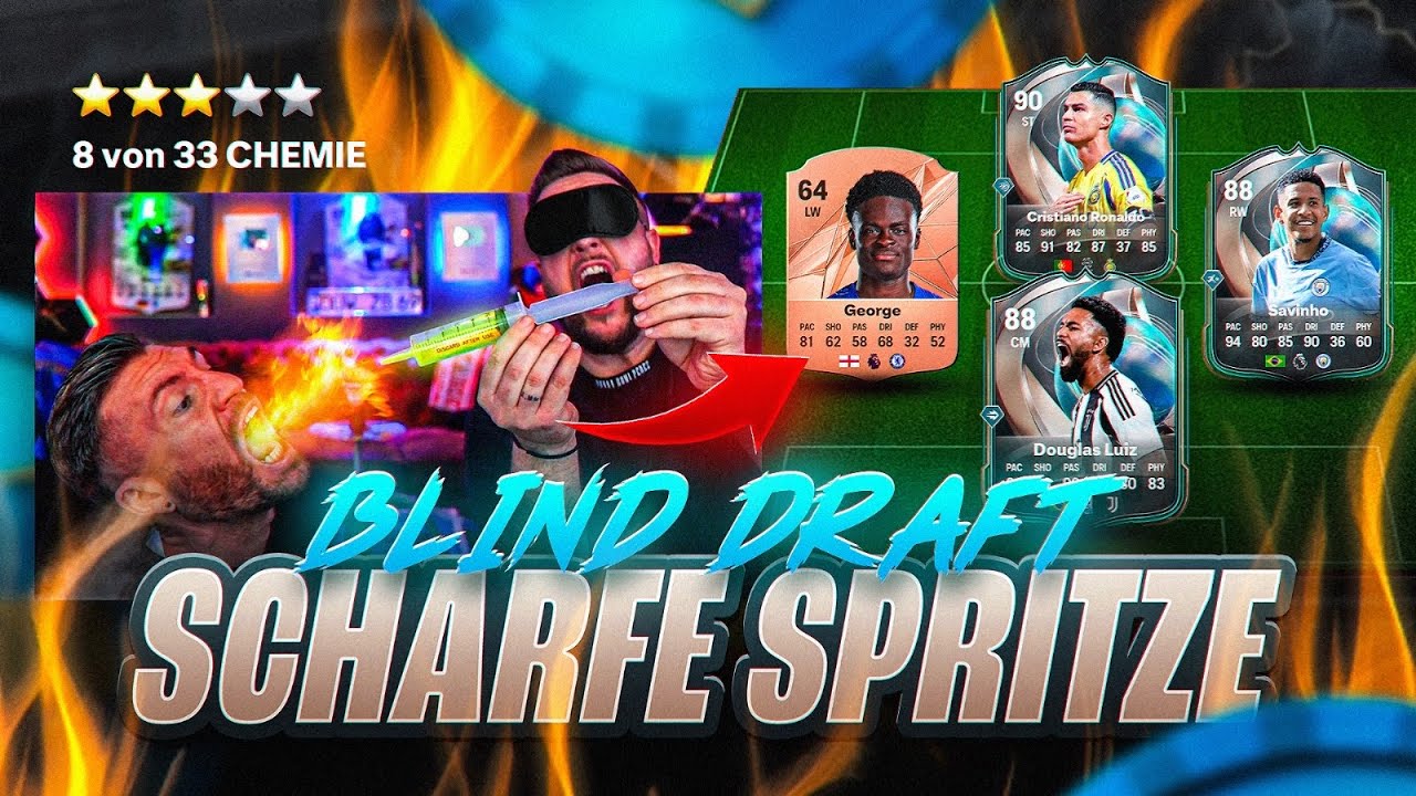 Wer bekommt die SCHÄRFSTE SPRITZE 🥵💉 BLIND DRAFT BATTLE und einer hat GLÜCK 😂