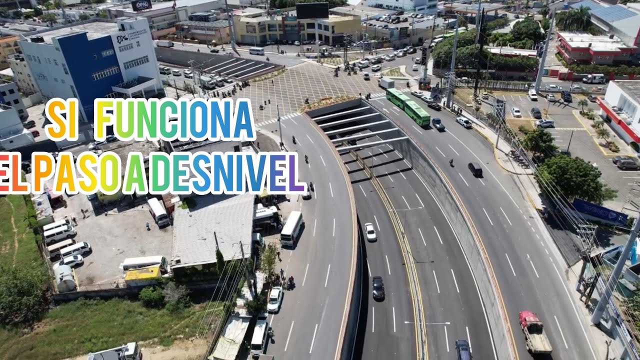 MIRA!! SI FUNCIONA EL PASO A DESNIVEL DE LA PROLONGACI&Oacute;N 27 DE FEBRERO