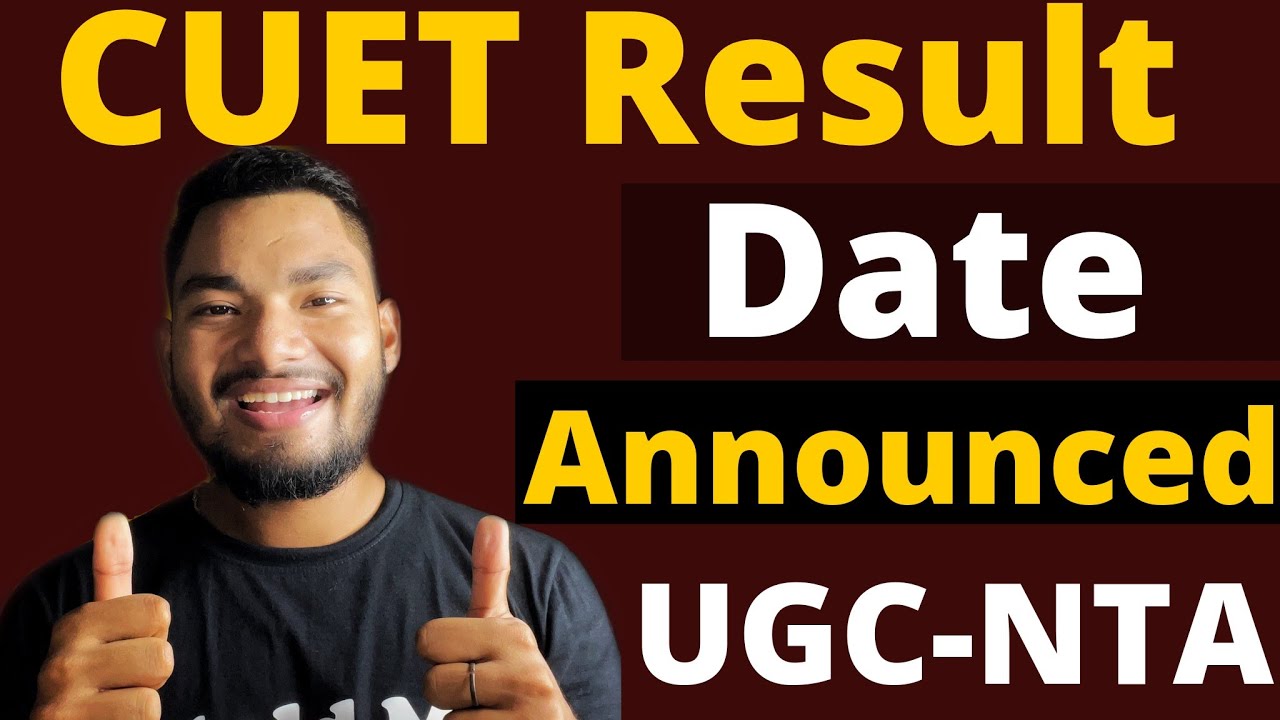 CUET 2022 Result Date Announced 🔥 Wow