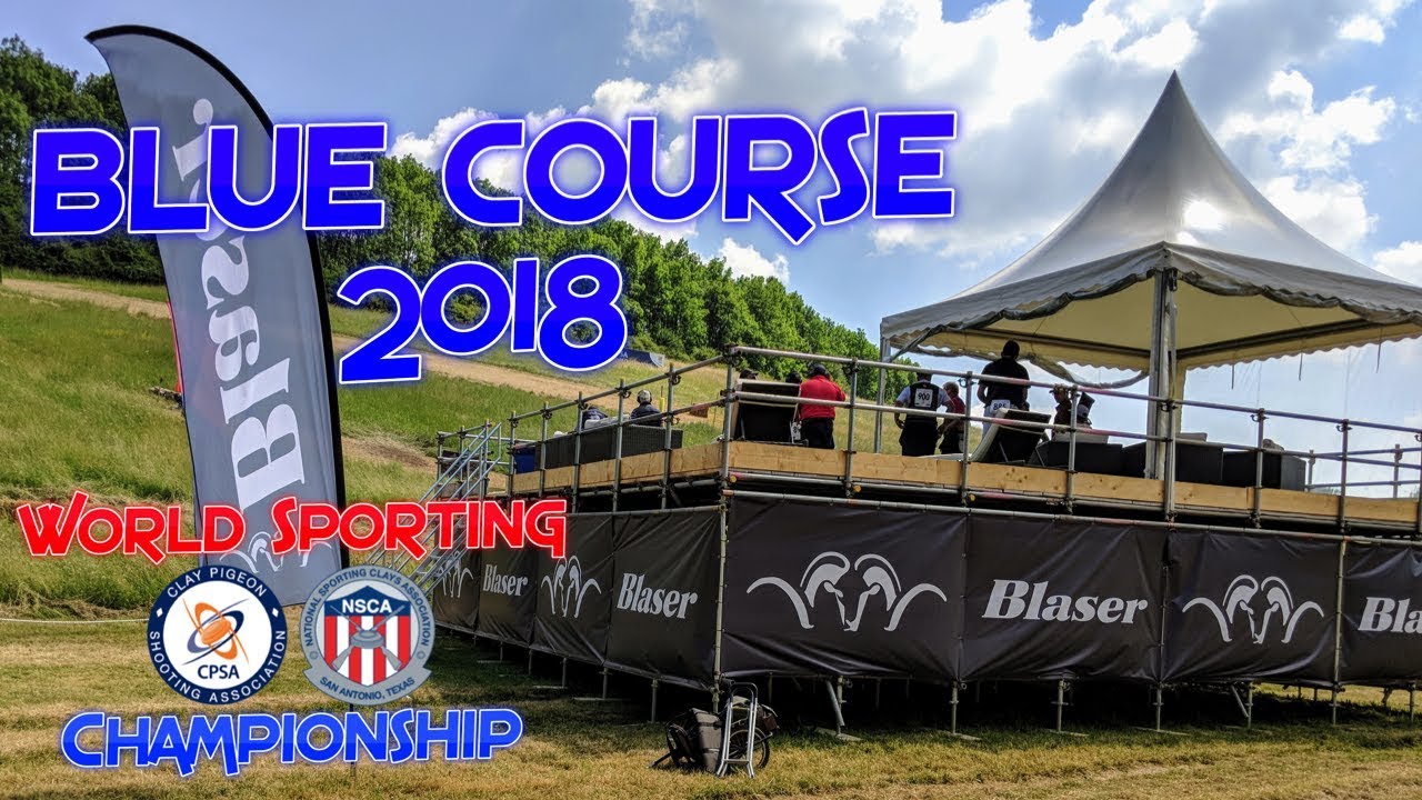 2018 World English Sporting Clays Championship Blue Course