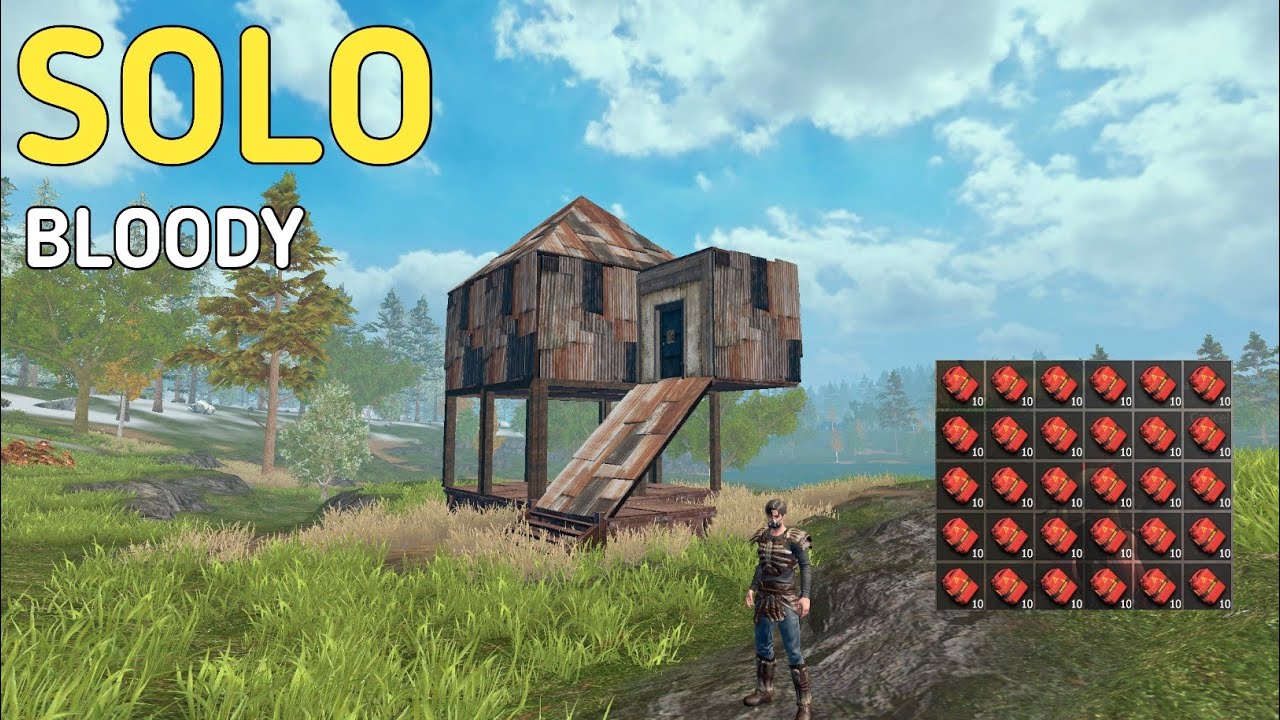 Solo journey Bloody Badge Drop Part 4/Last island of Survival