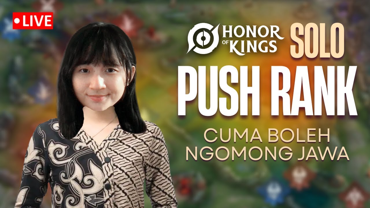 🔴 LIVE  - 8 JAM PUSH RANK SOLO + JOWOAN 