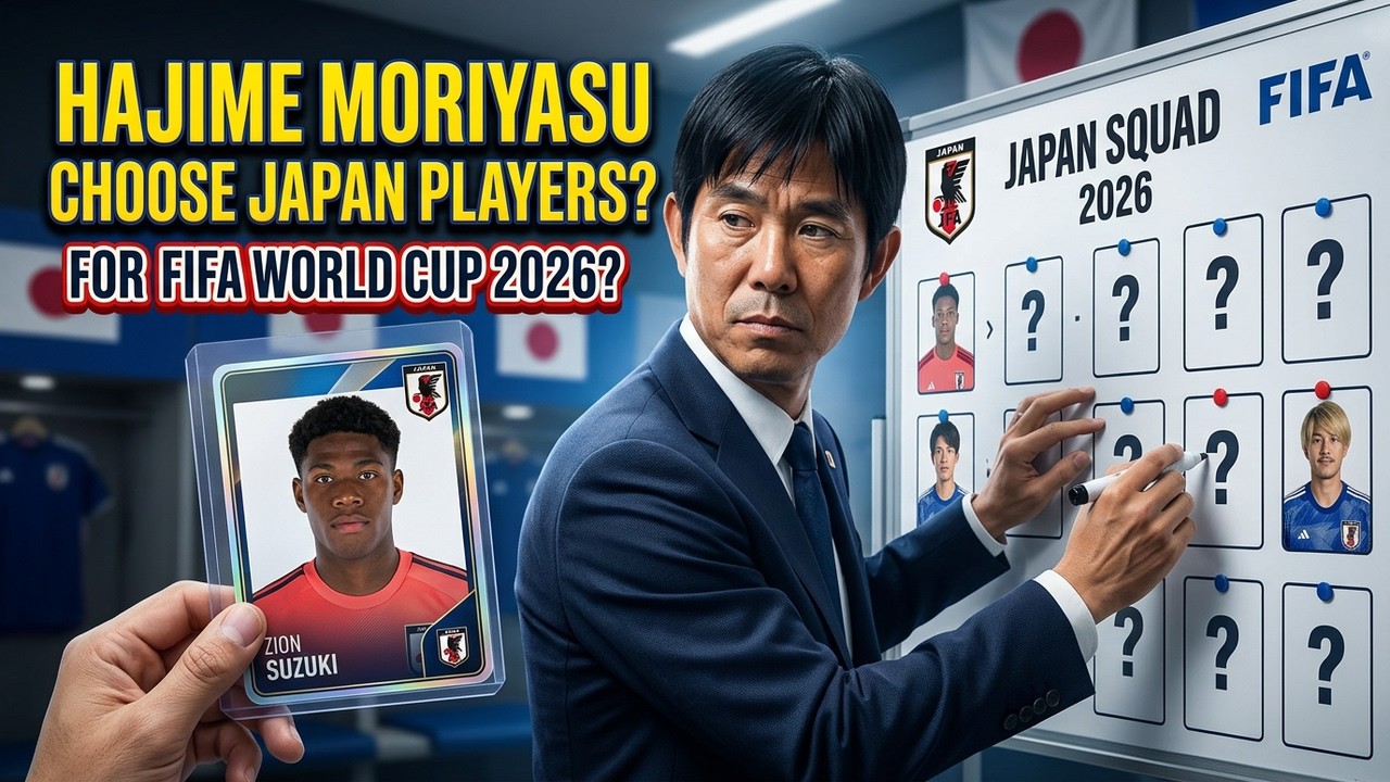 Which​ Hajime Moriyasu Choose Japan Players For FIFA World Cup 2026?