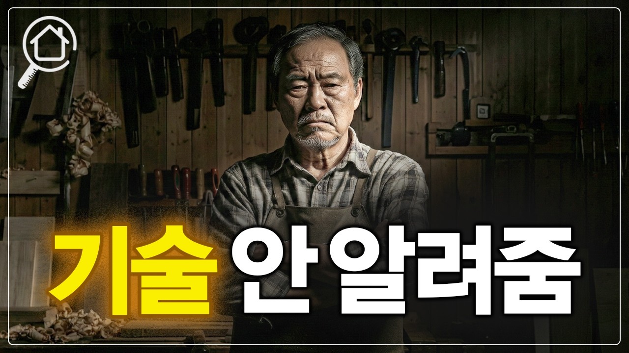 기술 전수 안 되는 현장… 목수 세계의 룰, 창호와 다르다