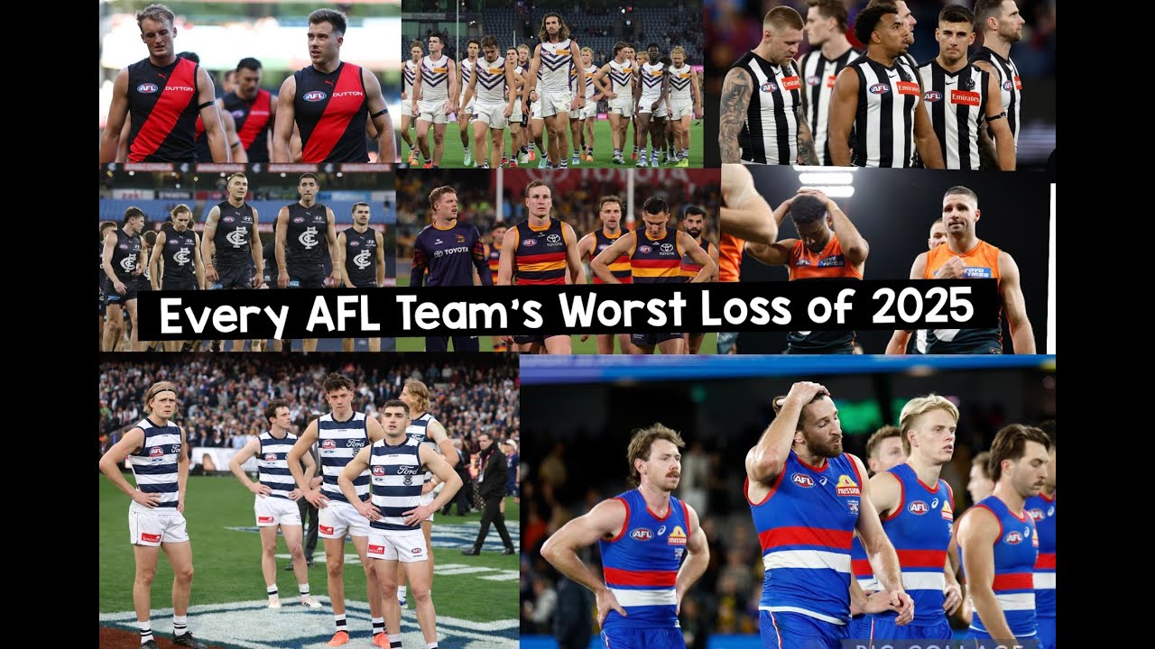 Every AFL Team’s Worst Loss of 2025