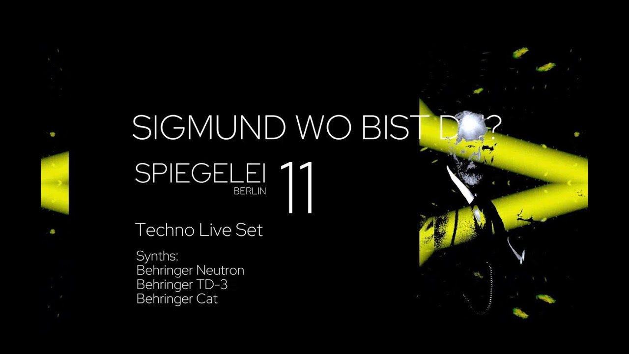 Techno Live Set + Visuals - 11 - Synths (Behringer Neutron, TD-3, Cat)