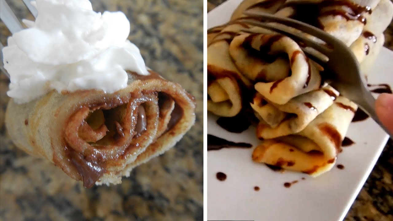 Nutella Crepes - ASMR cooking recipe w/ Soft Whispering