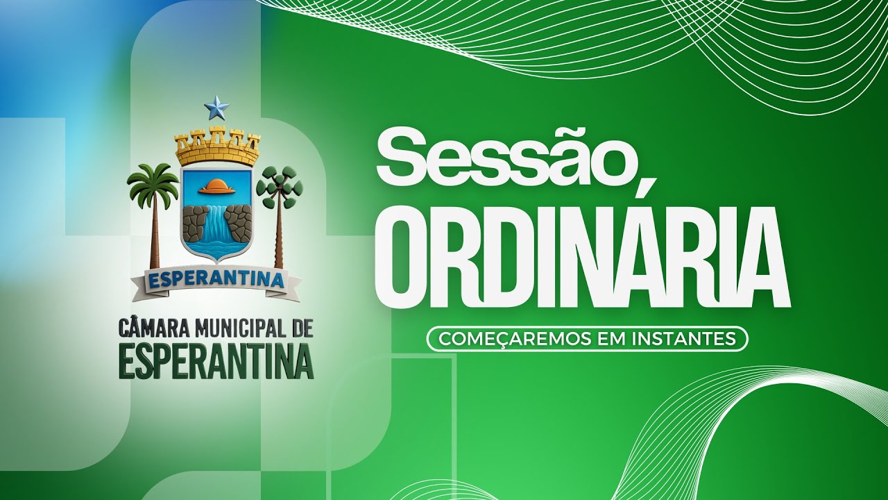 Sessão Ordinária  I Câmara Municipal de Esperantina Piauí 06.02.2026