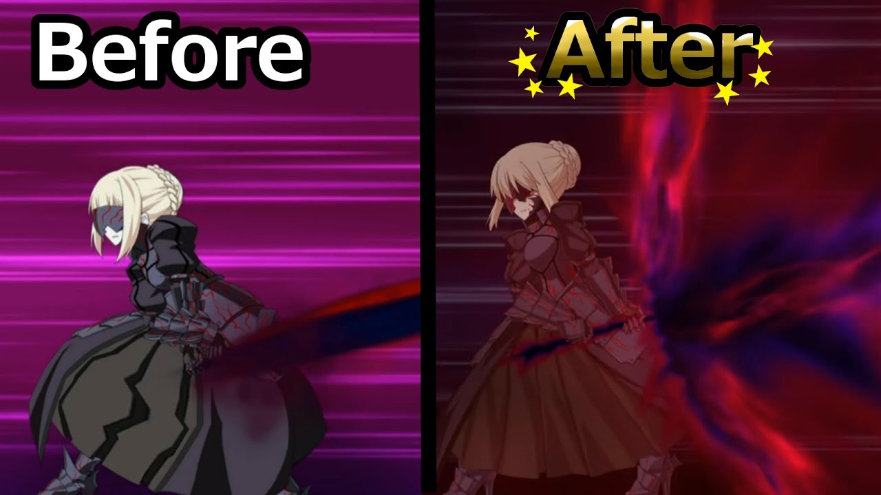 【FGO】アルトリア・オルタ〔セイバー〕新旧比較版【FateGO】Artoria・Alta〔 Saber〕　Before/after【Fate/Grand Order】