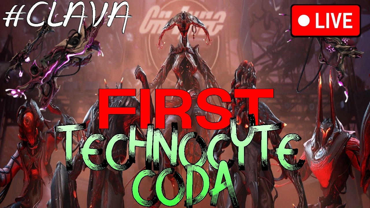 killing my FIRST Technocyte Coda in warframe (Stream Mar 6)