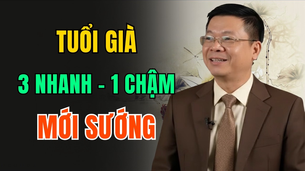 Tuổi Già: Ba Nhanh, Một Chậm – Bí Mật Giản Dị Của Người Sống Thọ | Góc Trà Chiều