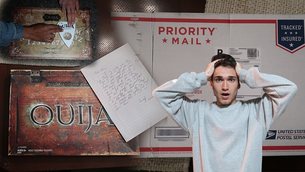 OUIJA BOARD SHOWED UP AT MY HOUSE! ZOZO IS BACK!