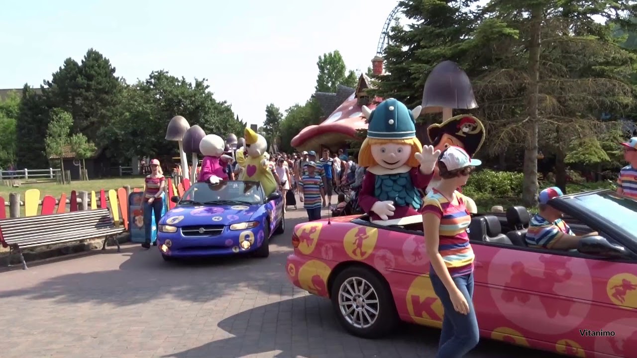 plopsa parade met de kampioenen @ Plopsaland