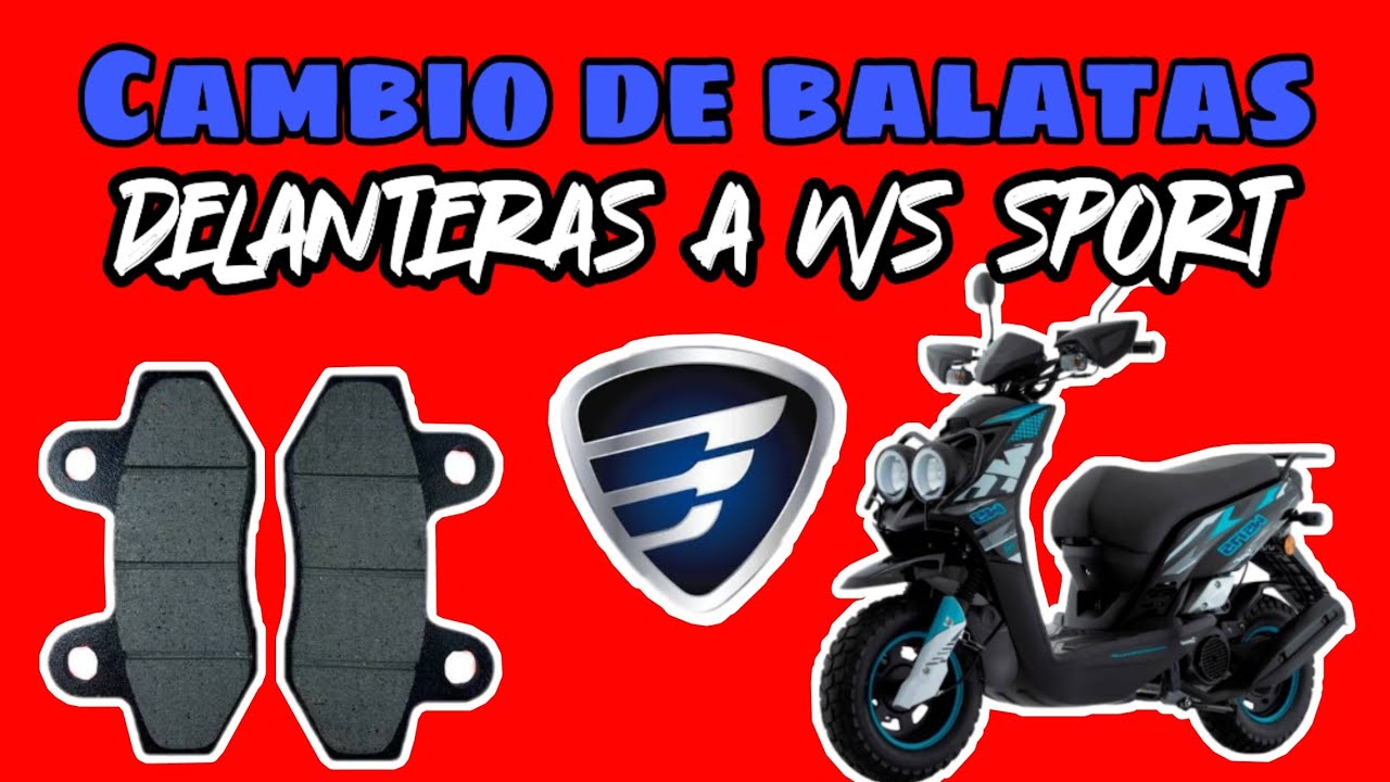 Cambio de balatas delanteras a ITALIKA WS 150 175 SPORT