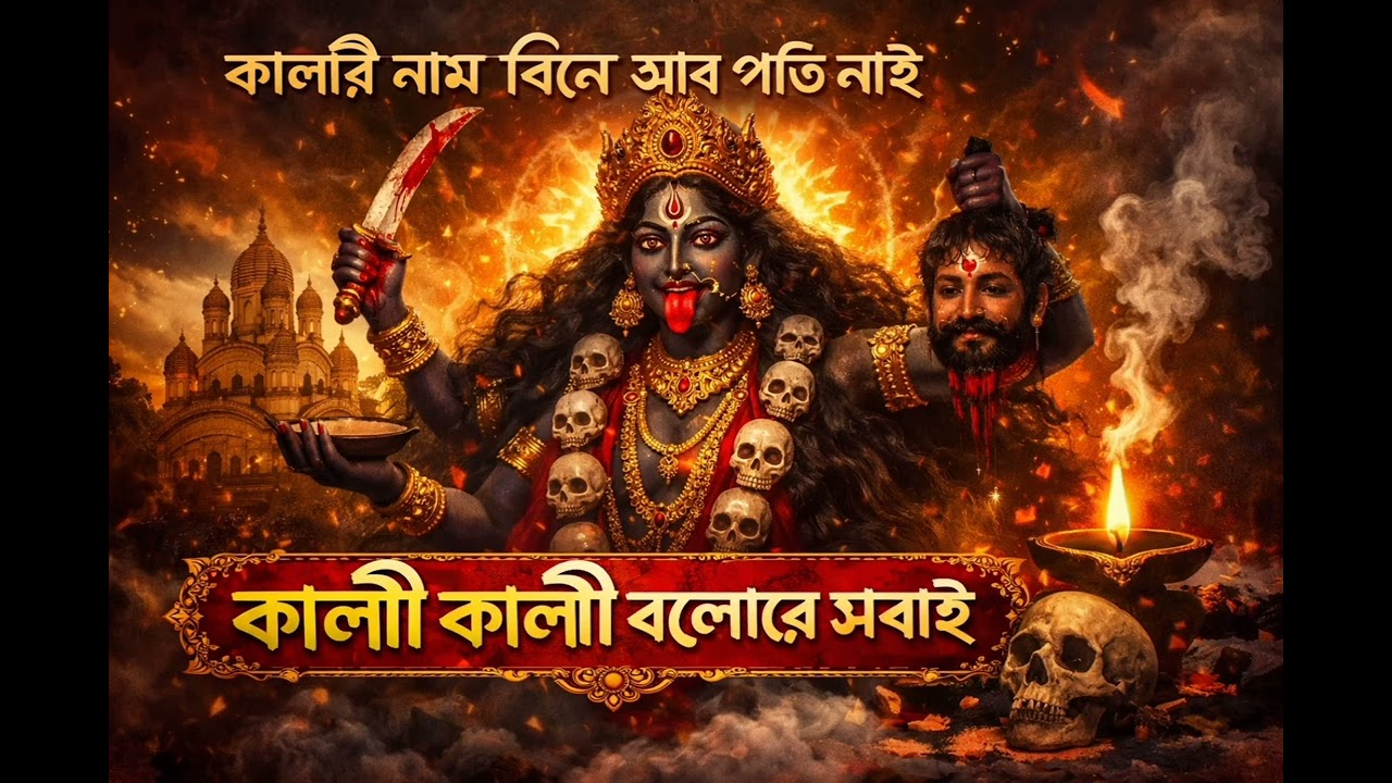 Kalir Naam Bine Aar Goti Nai | কালীর নাম বিনে আর গতি নাই | Shyama Sangeet | শ্যামা সংগীত | Rishabh 