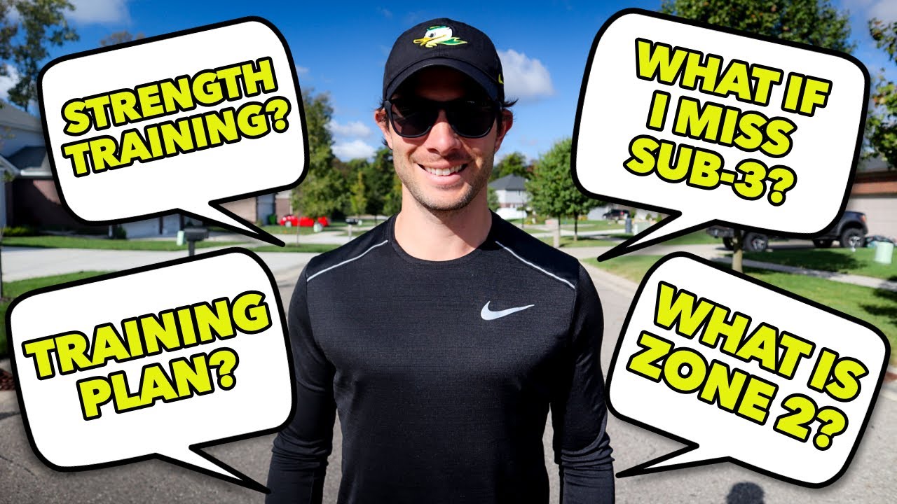 Answering Running Questions On A 24 Mile Long Run | Sub-3 in Philly Marathon Training - Ep. 10