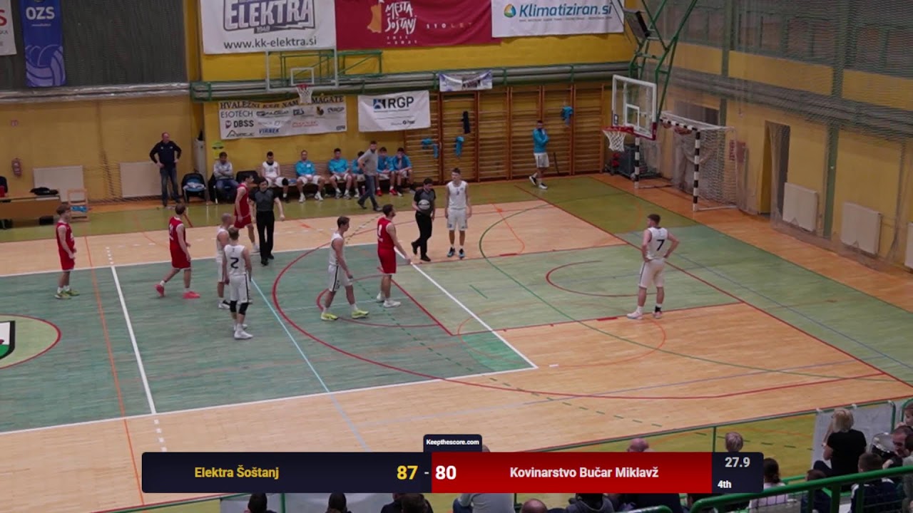 Elektra Šoštanj vs Kovinarstvo Bučar Miklavž