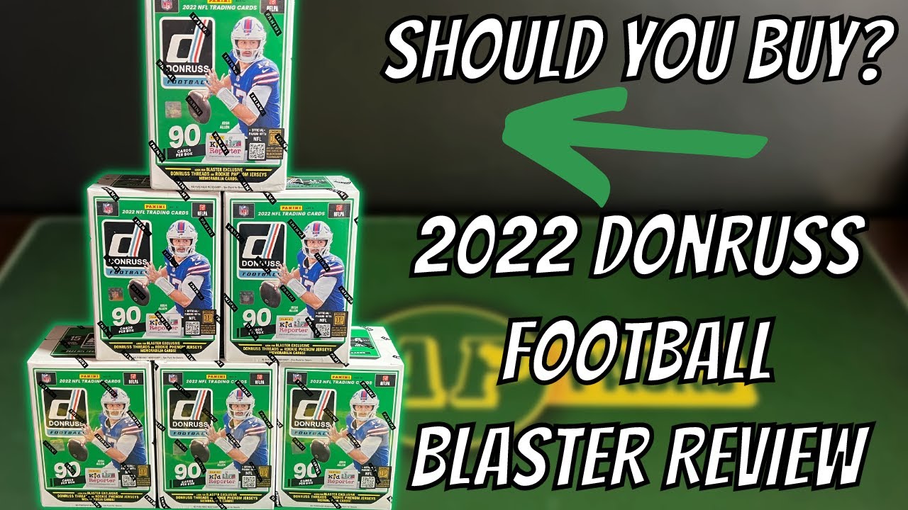 Стоит ли покупать? Обзор Panini Donruss Football Blaster Box 2022 года