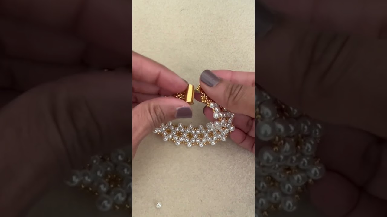 Double Tri-Stitch Bracelet